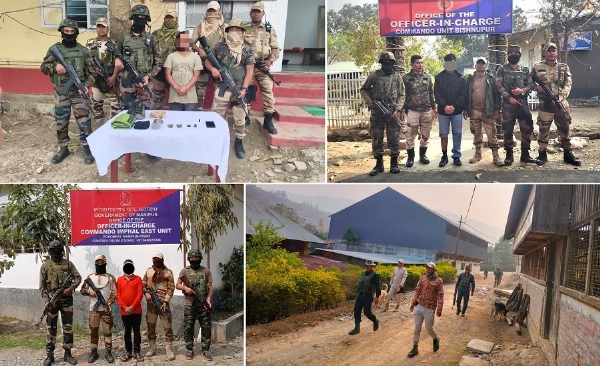 ਮਣੀਪੁਰ: ਕੇਸੀਪੀ ਆਰਪੀਐਫ ਪ੍ਰੇਪਾਕ ਦੇ ਤਿੰਨ ਕਾਡਰ ਗ੍ਰਿਫ਼ਤਾਰ, ਪੁਲਿਸ ਕਰਮੀ ਤਲਾਸ਼ੀ ਮੁਹਿੰਮ ਚਲਾ ਰਹੇ ਹਨ