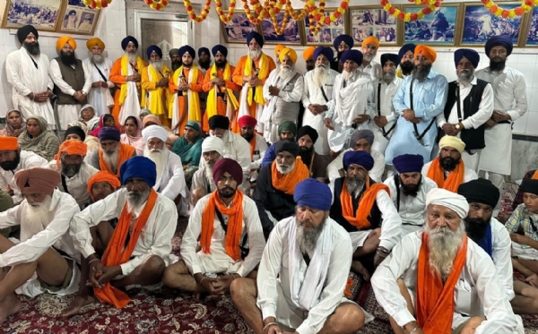 ਸ਼ਹੀਦ ਭਾਈ ਤਾਰਾ ਸਿੰਘ ਜੀ ਵਾਂ ਦੀ 300 ਸਾਲਾ ਸ਼ਹੀਦੀ ਸ਼ਤਾਬਦੀ ਨੂੰ ਸਮਰਪਿਤ ਸਮਾਗਮ ਦਾ ਦ੍ਰਿਸ਼।