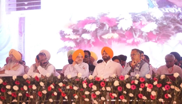 ਮੋਗਾ ਰੈਲੀ ’ਚ ਅਮਿਤ ਸ਼ਾਹ ਅਤੇ ਭਾਜਪਾ ਆਗੂ