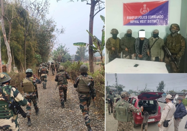 ਮਣੀਪੁਰ: ਕੇਸੀਪੀ ਕਾਡਰ ਗ੍ਰਿਫ਼ਤਾਰ, ਸੁਰੱਖਿਆ ਬਲਾਂ ਵੱਲੋਂ ਤਲਾਸ਼ੀ ਮੁਹਿੰਮ