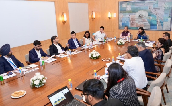 ਜੀਸੀਸੀ ਆਗੂਆਂ ਨਾਲ ਰਣਨੀਤਕ ਸਲਾਹ-ਮਸ਼ਵਰਾ ਕਰਦੇ ਮੰਤਰੀ ਸੰਜੀਵ ਅਰੋੜਾ