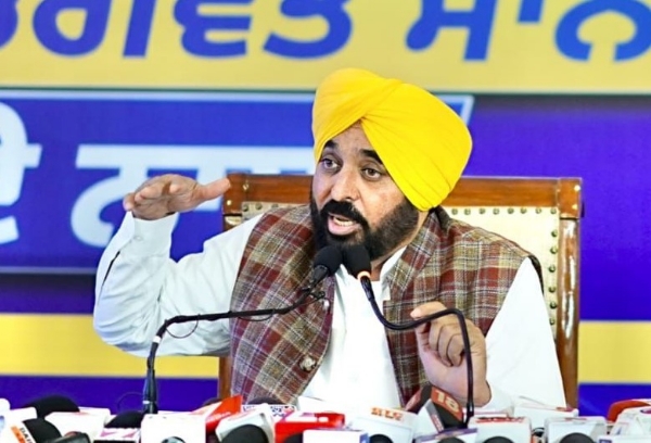 ਸੰਬੋਧਨ ਕਰਦੇ ਮੁੱਖ ਮੰਤਰੀ ਭਗਵੰਤ ਮਾਨ