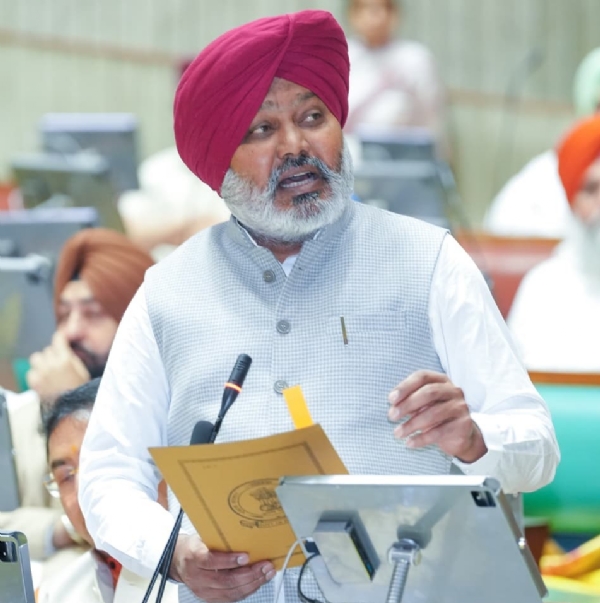 ਸੰਬੋਧਨ ਕਰਦੇ ਹੋਏ ਮੰਤਰੀ ਹਰਪਾਲ ਸਿੰਘ ਚੀਮਾ