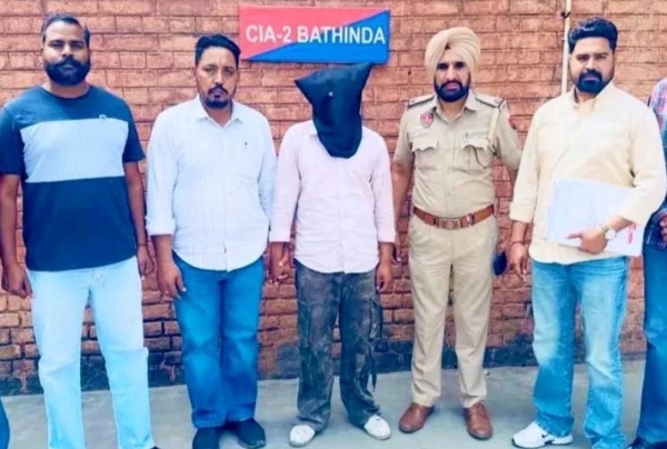 ਪੁਲਿਸ ਵੱਲੋਂ ਕਾਬੂ ਕੀਤਾ ਗਿਆ ਮੁਲਜ਼ਮ