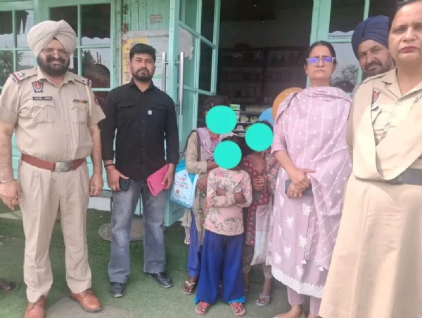 ਚੈਕਿੰਗ ਮੁਹਿੰਮ ਦੌਰਾਨ ਜ਼ਿਲ੍ਹਾ ਬਾਲ ਸੁਰੱਖਿਆ ਦਫ਼ਤਰ ਦੀ ਟੀਮ।