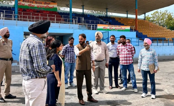 ਵਿਰਾਸਤੀ ਮੇਲੇ ਅਤੇ ਪੰਜਾਬ ਸਖੀ ਸ਼ਕਤੀ ਮੇਲੇ ਦੀਆਂ ਤਿਆਰੀਆਂ ਦਾ ਜਾਇਜ਼ਾ ਲੈਂਦੇ ਡਿਪਟੀ ਕਮਿਸ਼ਨਰ ਰਾਜੇਸ਼ ਧੀਮਾਨ
