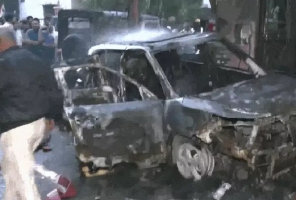 ਇੰਦੌਰ ਵਿੱਚ ਅੱਗ ਲੱਗਣ ਤੋਂ ਬਾਅਦ ਹਾਦਸੇ ਵਾਲੀ ਥਾਂ ਦੀ ਤਸਵੀਰ।