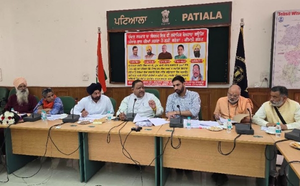 ਮੀਟਿੰਗ ਨੂੰ ਸੰਬੋਧਨ ਕਰਦੇ ਚੇਅਰਮੈਨ ਕੀਮਤੀ ਭਗਤ