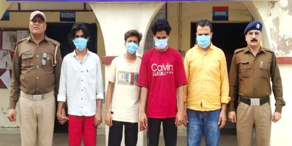 ਨਾਬਾਲਗ ਨਾਲ ਜਬਰ ਜਨਾਹ ਦੇ ਮਾਮਲੇ ਵਿੱਚ ਚਾਰ ਗ੍ਰਿਫ਼ਤਾਰ