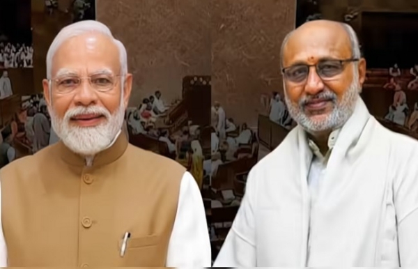 ਉਪ ਰਾਸ਼ਟਰਪਤੀ ਸੀਪੀ ਰਾਧਾਕ੍ਰਿਸ਼ਨਨ ਅਤੇ ਪ੍ਰਧਾਨ ਮੰਤਰੀ ਨਰਿੰਦਰ ਮੋਦੀ ਦੀ ਫਾਈਲ ਫੋਟੋ। ਉਪ ਰਾਸ਼ਟਰਪਤੀ ਸੀਪੀ ਰਾਧਾਕ੍ਰਿਸ਼ਨਨ ਅਤੇ ਪ੍ਰਧਾਨ ਮੰਤਰੀ ਨਰਿੰਦਰ ਮੋਦੀ ਦੀ ਫਾਈਲ ਫੋਟੋ।