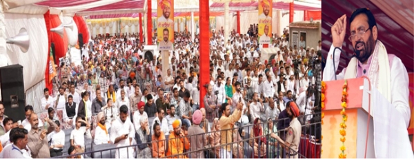 ਹਰਿਆਣਾ ਦੇ ਮੁੱਖ ਮੰਤਰੀ ਨਾਇਬ ਸੈਣੀ ਸੰਗਰੂਰ ਜਿਲ੍ਹੇ ਵਿੱਚ ਲੋਕਾਂ ਨੂੰ ਸੰਬੋਧਨ ਕਰਦੇ ਹੋਏ