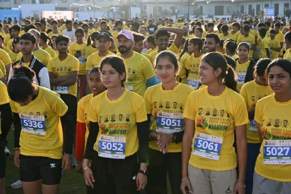 ਪੰਜਾਬ ਸਰਕਾਰ ਵਲੋਂ ਮਾਹਿਲਪੁਰ ਵਿਖੇ ਕਰਵਾਈ ਸ਼ਹੀਦ-ਏ-ਆਜ਼ਮ ਸਰਦਾਰ ਭਗਤ ਸਿੰਘ ਦੀ ਸ਼ਹਾਦਤ ਨੂੰ ਸਮਰਪਿਤ ਨੈਸ਼ਨਲ ਮੈਰਾਥਨ ਦੇ ਦ੍ਰਿਸ਼।