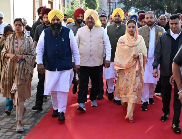 ਪੰਜਾਬ ਸਰਕਾਰ ਵਲੋਂ ਮਾਹਿਲਪੁਰ ਵਿਖੇ ਕਰਵਾਈ ਸ਼ਹੀਦ-ਏ-ਆਜ਼ਮ ਸਰਦਾਰ ਭਗਤ ਸਿੰਘ ਦੀ ਸ਼ਹਾਦਤ ਨੂੰ ਸਮਰਪਿਤ ਨੈਸ਼ਨਲ ਮੈਰਾਥਨ ਦੇ ਦ੍ਰਿਸ਼।