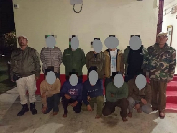 ਮਨੀਪੁਰ: ਪਾਬੰਦੀਸ਼ੁਦਾ ਸੰਗਠਨ ਪ੍ਰੀਪਾਕ ਆਰਏ ਦੇ 10 ਕਾਡਰ ਟੇਂਗਨੋਪਾਲ ਤੋਂ ਗ੍ਰਿਫ਼ਤਾਰ