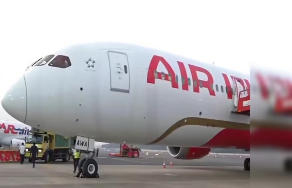 ਏਅਰ ਇੰਡੀਆ ਦੇ ਜਹਾਜ਼ ਦੀ ਤਸਵੀਰ