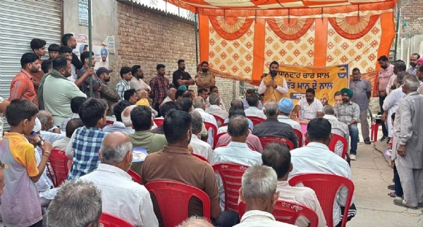 ਸੰਬੋਧਨ ਕਰਦੇ ਵਿਧਾਇਕ ਨਰਿੰਦਰ ਪਾਲ ਸਿੰਘ ਸਵਨਾ