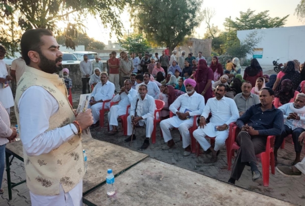 ਸੰਬੋਧਨ ਕਰਦੇ ਹੋਏ ਵਿਧਾਇਕ ਫਾਜ਼ਿਲਕਾ ਨਰਿੰਦਰ ਪਾਲ ਸਿੰਘ ਸਵਨਾ