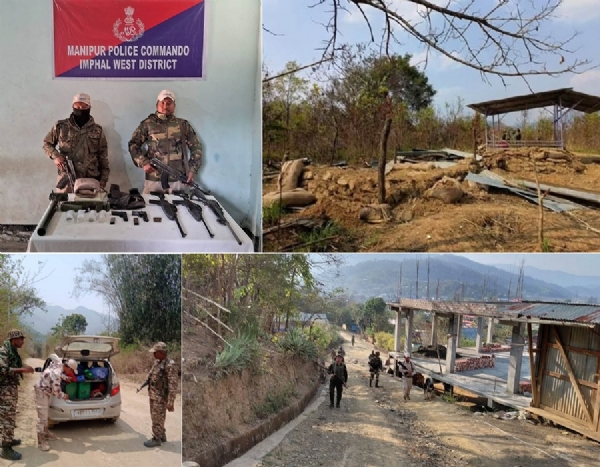 ਹਥਿਆਰ ਬਰਾਮਦ, ਬੰਕਰ ਨਸ਼ਟ ਅਤੇ ਸੁਰੱਖਿਆ ਕਰਮਚਾਰੀ ਕਰ ਰਹੇ ਹਨ ਤਲਾਸ਼ੀ ਮੁਹਿੰਮ