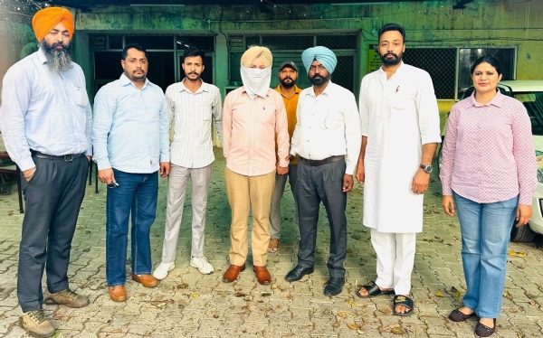 ਵਿਜੀਲੈਂਸ ਬਿਊਰੋ ਵੱਲੋਂ ਕਾਬੂ ਮੁਲਜ਼ਮ