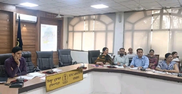 ਜ਼ਿਲ੍ਹਾ ਸਿਹਤ ਸੁਸਾਇਟੀ ਦੀ ਮੀਟਿੰਗ