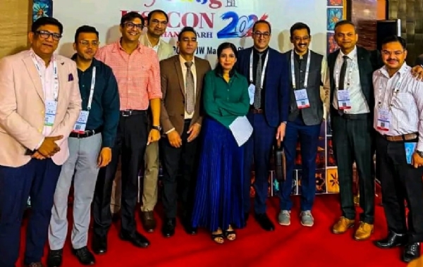 ਸਮਾਪਤੀ ਸਮਾਗਮ ’ਚ ਚੇਅਰਮੈਨ ਡਾ. ਅਨੁਪਮ ਗੋਇਲ ਅਤੇ ਹੋਰ ਪਤਵੰਤੇ।