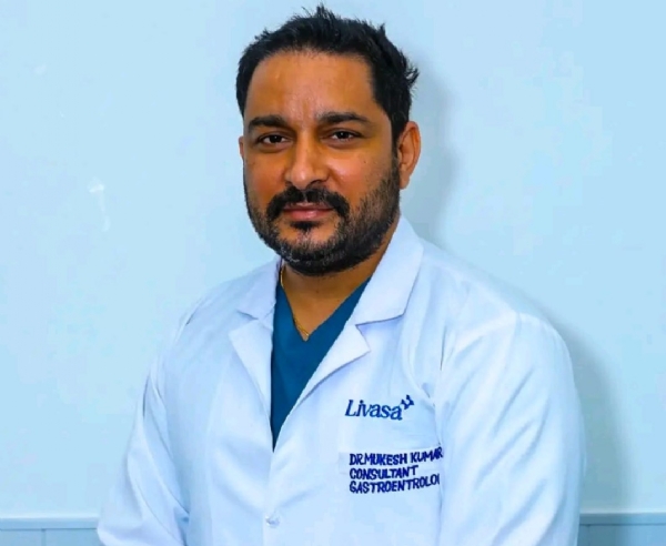 ਗੈਸਟਰੋ ਅਤੇ ਲਿਵਰ ਦੇ ਮਾਹਰ ਡਾ. ਮੁਕੇਸ਼ ਕੁਮਾਰ