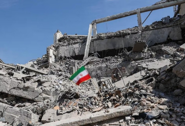 ਈਰਾਨ ਵਿੱਚ ਤਬਾਹੀ ਦੇ ਨਿਸ਼ਾਨ।