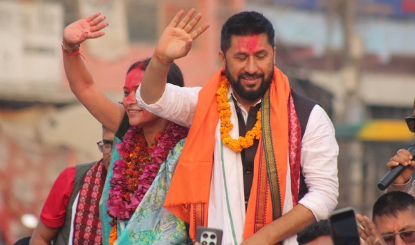 ਰਾਸ਼ਟਰੀ ਸੁਤੰਤਰ ਪਾਰਟੀ ਦੇ ਪ੍ਰਧਾਨ ਰਵੀ ਲਾਮਿਛਾਨੇ