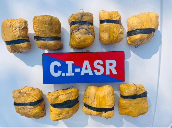 ਅੰਮ੍ਰਿਤਸਰ ਵਿੱਚ ਬਰਾਮਦ ਕੀਤੀ ਗਈ 9 ਕਿਲੋ ਹੈਰੋਇਨ