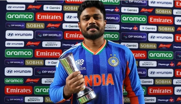 ਭਾਰਤੀ ਵਿਕਟਕੀਪਰ-ਬੱਲੇਬਾਜ਼ ਸੰਜੂ ਸੈਮਸਨ