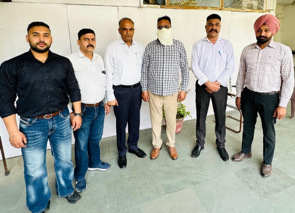 ਪੰਜਾਬ ਵਿਜੀਲੈਂਸ ਬਿਊਰੋ ਵੱਲੋਂ ਕਾਬੂ ਕੀਤਾ ਗਿਆ ਮੁਲਜ਼ਮ