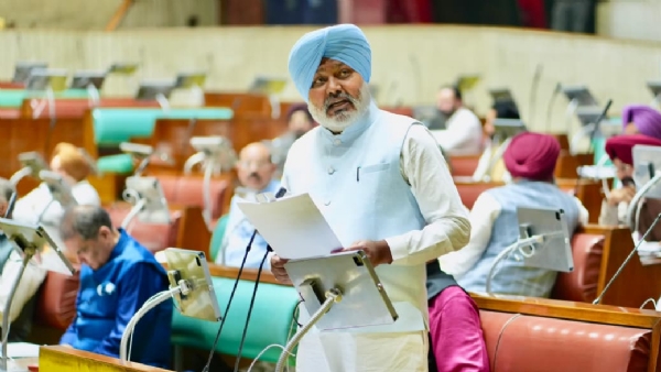 ਸੰਬੋਧਨ ਕਰਦੇ ਵਿੱਤ ਮੰਤਰੀ ਹਰਪਾਲ ਸਿੰਘ ਚੀਮਾ