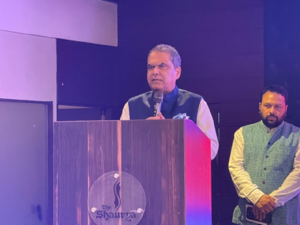 ਸੰਬੋਧਨ ਕਰਦੇ ਸੰਜੀਵ ਅਰੋੜਾ