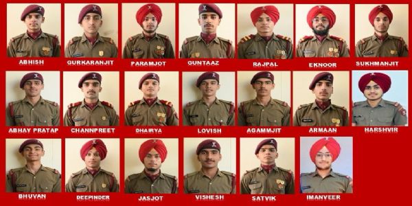 ਮਹਾਰਾਜਾ ਰਣਜੀਤ ਸਿੰਘ ਆਰਮਡ ਫੋਰਸਿਜ਼ ਪ੍ਰੈਪਰੇਟਰੀ ਇੰਸਟੀਚਿਊਟ ਦੇ 20 ਕੈਡਿਟ ਐਨ.ਡੀ.ਏ. ਮੈਰਿਟ ਸੂਚੀ ਵਿੱਚ ਸ਼ਾਮਲ