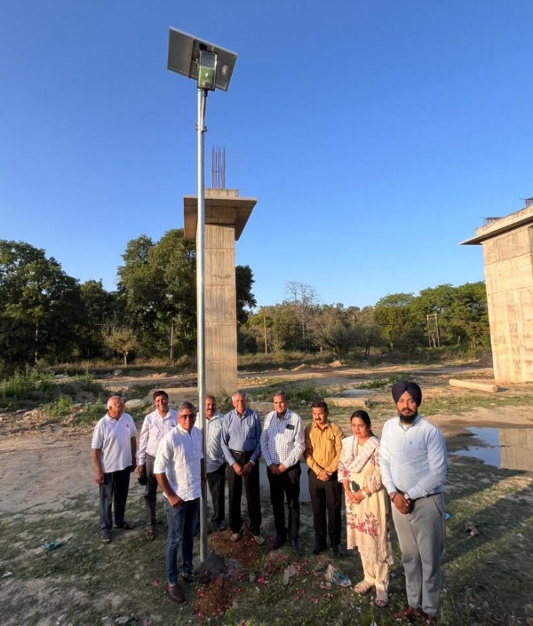 ਬੀਬੀਐਮਬੀ ਨੇ ਪਿੰਡ ਭੇਰਾ ਵਿਚ 17 ਸੌਰ ਐਲਈਡੀ ਸਟ੍ਰੀਟ ਲਾਈਟਾਂ ਲਗਾਈਆਂ