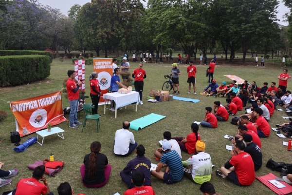 ਸਰਵਪ੍ਰੇਮ ਫਾਊਂਡੇਸ਼ਨ ਵੱਲੋਂ ਲੀਜ਼ਰ ਵੈਲੀ ’ਚ ਸੀਪੀਆਰ ਸਬੰਧੀ ਜਾਗਰੂਕਤਾ ਪ੍ਰੋਗਰਾਮ ਦੇ ਦ੍ਰਿਸ਼ ਸਰਵਪ੍ਰੇਮ ਫਾਊਂਡੇਸ਼ਨ ਵੱਲੋਂ ਲੀਜ਼ਰ ਵੈਲੀ ’ਚ ਸੀਪੀਆਰ ਸਬੰਧੀ ਜਾਗਰੂਕਤਾ ਪ੍ਰੋਗਰਾਮ ਦੇ ਦ੍ਰਿਸ਼