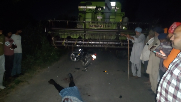 ਹਾਦਸੇ ਸਮੇਂ ਦੀ ਫੋਟੋ।