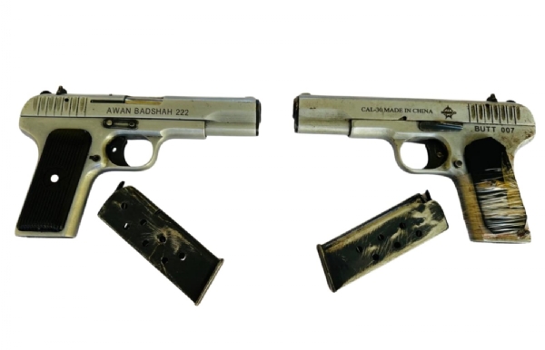 ਮੁਲਜ਼ਮਾਂ ਕੋਲੋਂ ਬਰਾਮਦ ਹਥਿਆਰ