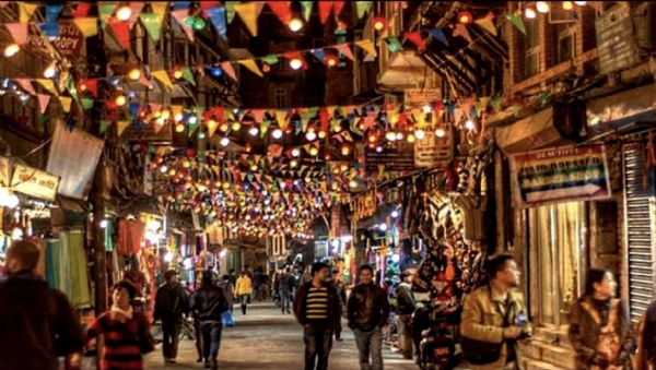 ਕਾਠਮੰਡੂ ਵਿੱਚ ਸਟ੍ਰੀਟ ਫੈਸਟੀਵਲ ਦੀਆਂ ਤਿਆਰੀਆਂ ਚੱਲ ਰਹੀਆਂ ਹਨ।