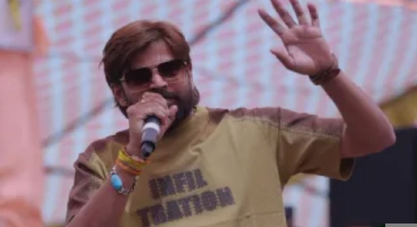 ਹਰਿਆਣਵੀ ਗਾਇਕ ਮਾਸੂਮ ਸ਼ਰਮਾ।