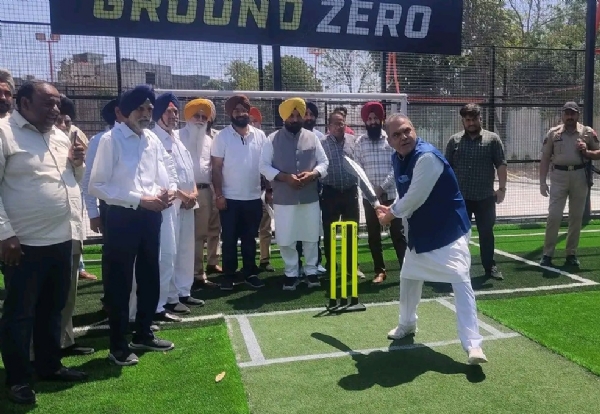 ਕੈਬਨਿਟ ਮੰਤਰੀ ਸੰਜੀਵ ਅਰੋੜਾ ਨੇ ਸ੍ਰੀ ਗੁਰੂ ਹਰਕ੍ਰਿਸ਼ਨ ਪਬਲਿਕ ਸਕੂਲ ਵਿਖੇ ਖੇਡ ਮੈਦਾਨ ਦਾ ਕੀਤਾ ਉਦਘਾਟਨ