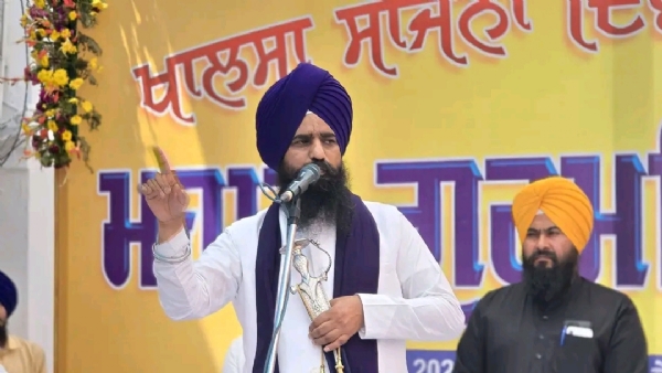 ਜਥੇਦਾਰ ਸਿੰਘ ਸਾਹਿਬ ਗਿਆਨੀ ਕੁਲਦੀਪ ਸਿੰਘ ਗੜਗੱਜ ਸੰਬੋਧਨ ਕਰਦੇ ਹੋਏ।