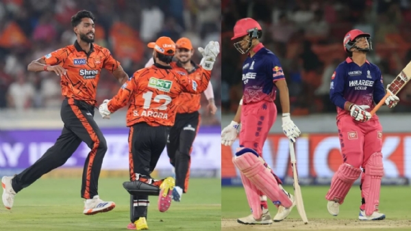 ਆਈਪੀਐਲ 2026: ਡੈਬਿਊਟੈਂਟ ਹਿੰਗੇ ਅਤੇ ਸ਼ਾਕਿਬ ਦਾ ਕਹਿਰ, ਹੈਦਰਾਬਾਦ ਨੇ ਰਾਜਸਥਾਨ ਦੀ ਜਿੱਤ ਦੀ ਲੜੀ ਤੋੜੀ ਆਈਪੀਐਲ 2026: ਡੈਬਿਊਟੈਂਟ ਹਿੰਗੇ ਅਤੇ ਸ਼ਾਕਿਬ ਦਾ ਕਹਿਰ, ਹੈਦਰਾਬਾਦ ਨੇ ਰਾਜਸਥਾਨ ਦੀ ਜਿੱਤ ਦੀ ਲੜੀ ਤੋੜੀ