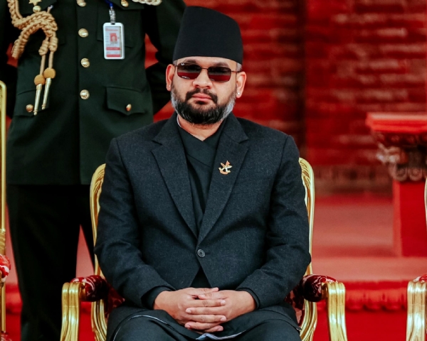 ਨੇਪਾਲ ਦੇ ਪ੍ਰਧਾਨ ਮੰਤਰੀ ਬਲੇਂਦਰ ਸ਼ਾਹ ਨੇਪਾਲ ਦੇ ਪ੍ਰਧਾਨ ਮੰਤਰੀ ਬਲੇਂਦਰ ਸ਼ਾਹ