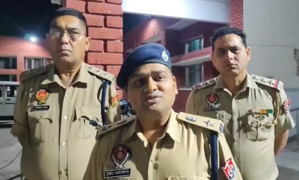 ਐਸਐਸਪੀ ਡਾ. ਸ਼ੁਭਮ ਅਗਰਵਾਲ ਜਾਣਕਾਰੀ ਦਿੰਦੇ ਹੋਏ।