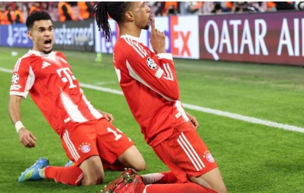 ਬਾਯਰਨ ਮਿਊਨਿਖ ਅਤੇ ਰੀਅਲ ਮੈਡ੍ਰਿਡ ਵਿਚਕਾਰ ਹੋਏ ਮੈਚ ਦਾ ਇੱਕ ਦ੍ਰਿਸ਼