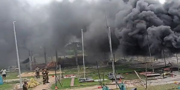 ਪੱਛਮੀ ਬੰਗਾਲ : ਹਿੰਗਲਗੰਜ ਦੇ ਬੀਐਸਐਫ ਕੈਂਪ ਵਿੱਚ ਲੱਗੀ ਅੱਗ, ਇੱਕ ਜਵਾਨ ਦੀ ਮੌਤ