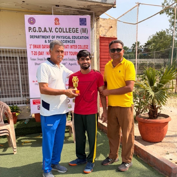 ਮੈਨ ਆਫ ਦ ਮੈਚ ਹਰਸ਼ਿਤ ਅਨੇਜਾ