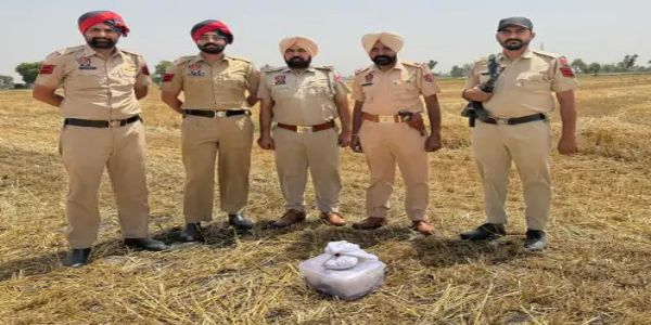 ਫਾਜ਼ਿਲਕਾ ਵਿੱਚ ਸਰਹੱਦੀ ਇਲਾਕੇ ਤੋਂ 520 ਗ੍ਰਾਮ ਹੈਰੋਇਨ ਬਰਾਮਦ