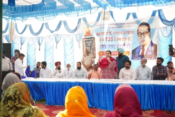 ਸਮਾਗਮ ਨੂੰ ਸੰਬੋਧਨ ਕਰਦੇ ਵਿਧਾਇਕਾ ਜੀਵਨਜੋਤ ਕੌਰ।